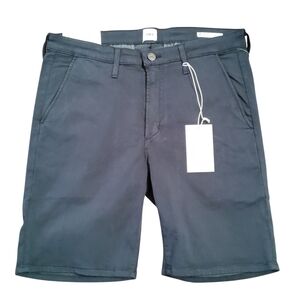 Edwin Men's Slim Chino Mason Shorts Size 31 Navy Blue New